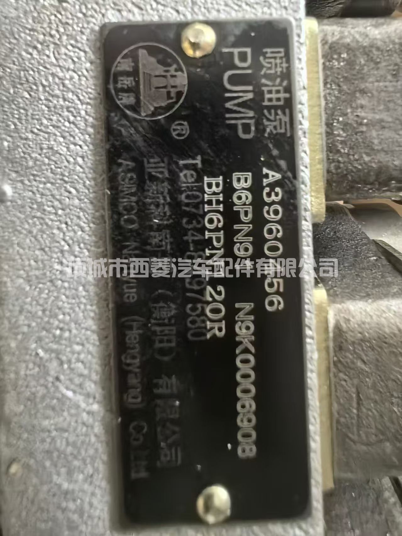 1001620056 b6ad548g11-r bh6pn120r 燃油喷射泵